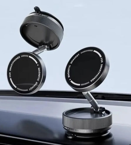 Soporte magnético 360° para celular en el tablero del carro