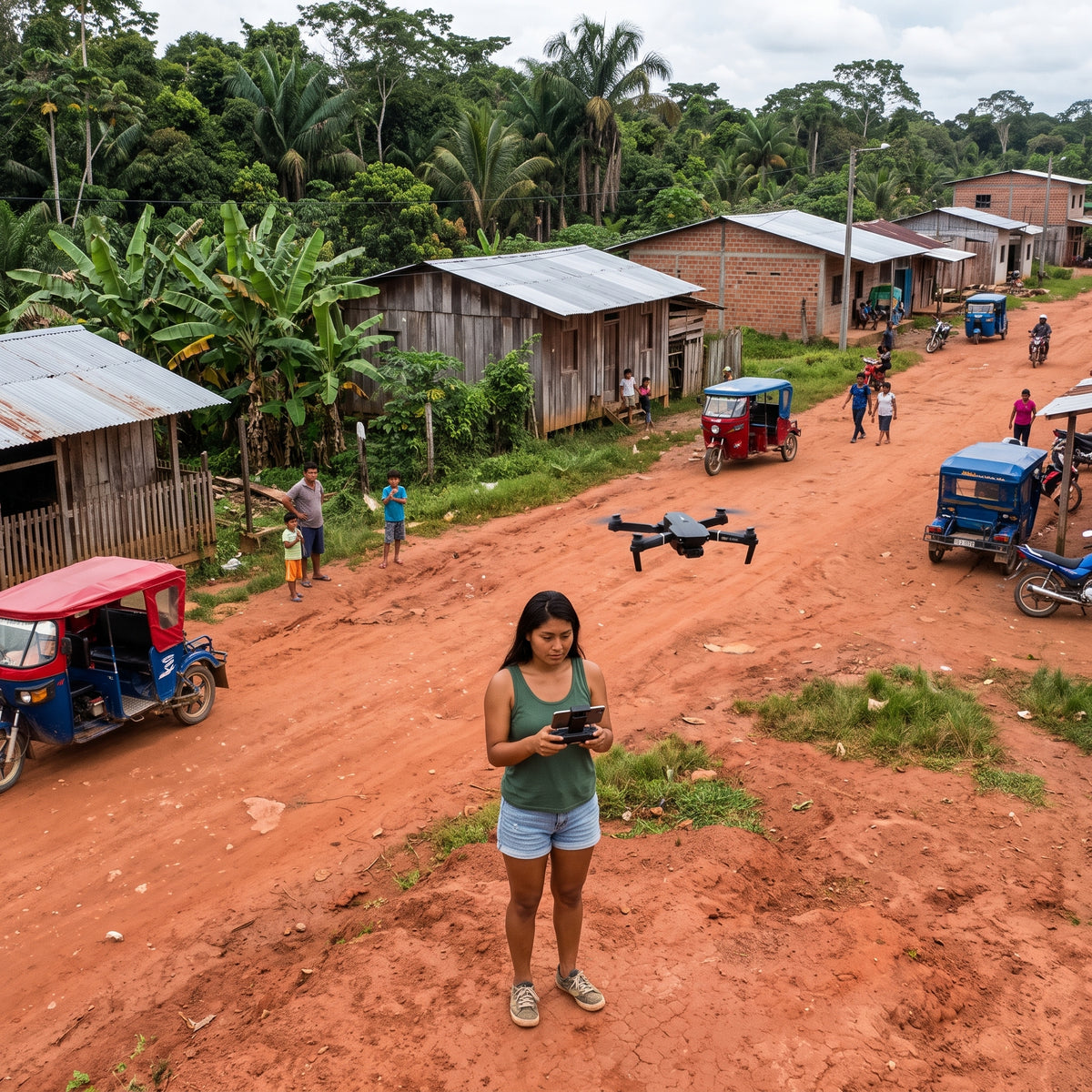 Dron con doble cámara E88 Pro